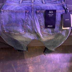 Armani j45 designer jeans